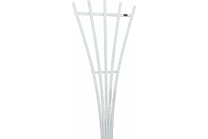 Highwood Hartford Traditional Fan Trellis Adds Dimension to Gardens