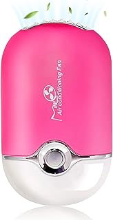 GreenLife® USB Rechargeable Portable Mini Fan Cooling Fan Bladeless Handheld Eyelash dryer Mini Handheld Fan Air Conditioning Blower for Eyelash Extension,eyelash extension kit