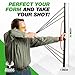 BOW TRAINER Resistance Trainer - Adjustable Archery Training Tool with 10