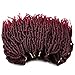 2 Packs Pre-Twisted Spring Twists Synthetic Crochet Hair Extensions 12 inch 24 strands/pack Ombre Crochet Possion Twist Braids Fiber Fluffy Curly Twist Braiding Hair Bulk (T1B/BUG#)