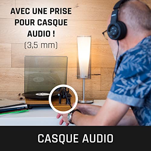 Tourne-disque Lenco LS-10 en bois pour animer vos soirées salon