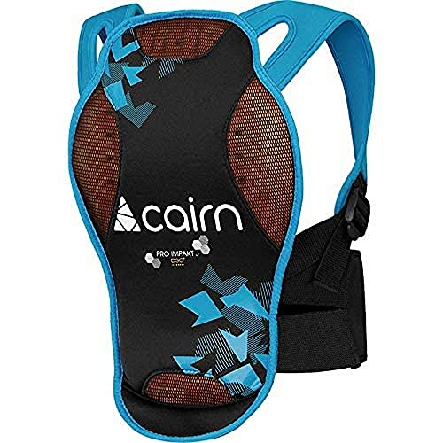 Cairn Pro Impakt J Casque. Enfant (Unisexe), Bleu Azur/Camouflage, 6/8