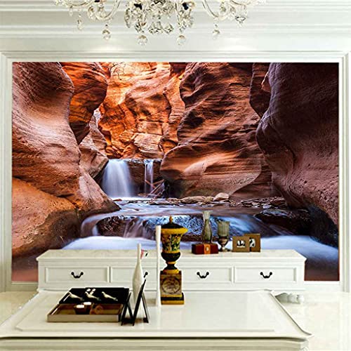 Papier peint cascade 3D poster mural chambre enfant 350x256