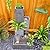 Tankana Tiered Water Fountain Outdoor Garden - Waterfall Patio Freestanding Cascade Fountains Concrete Artistry Modern Style with LED Lights for Yard Pool Home Decor, 41.5 inches Tall