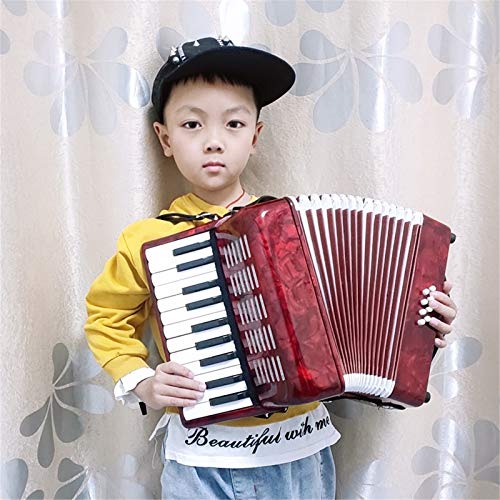 DXENXPG Kid's Accordeon 22 toetsen Accordeon 8 bas kinderen studenten beginners beginners volwassenen kleine… - Image 4