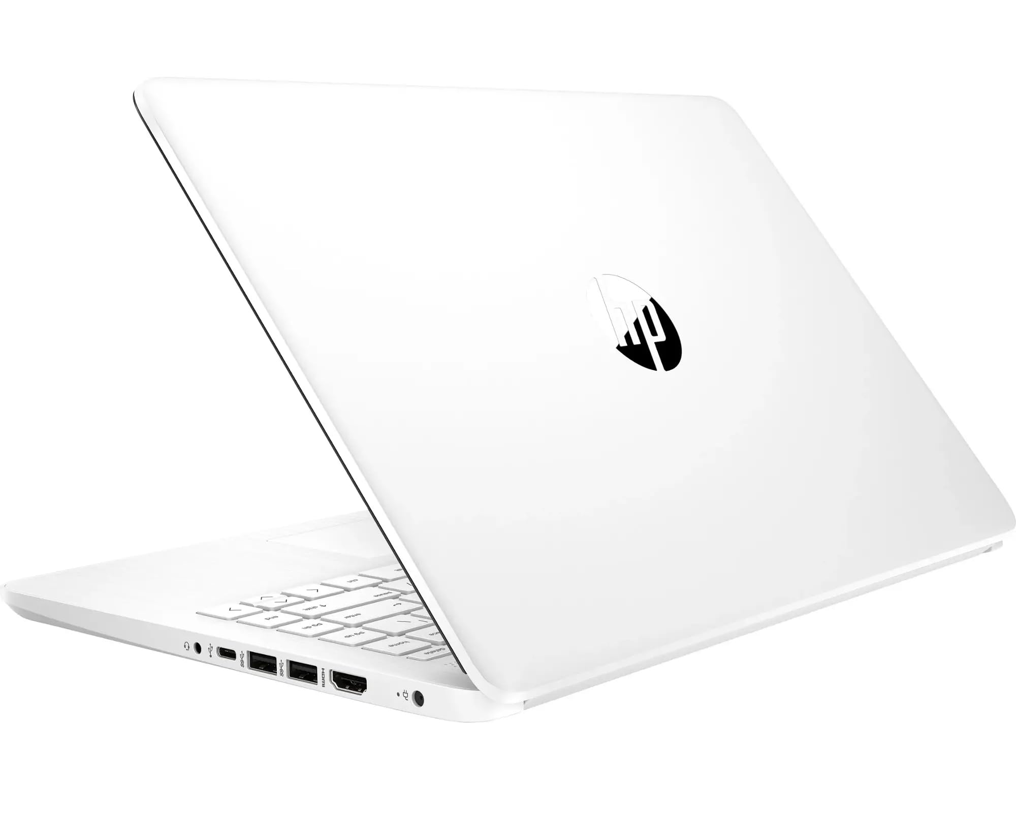 HP 14 inch HD Laptop | Microsoft Office & 1TB Cloud Storage (1-Year) | 16GB RAM | 64GB eMMC + 64GB Card + 128GB Portable SSD| 4-Core Intel CPU| Webcam & Mic| AI-Powered Windows 11| Versatile LE Bundle