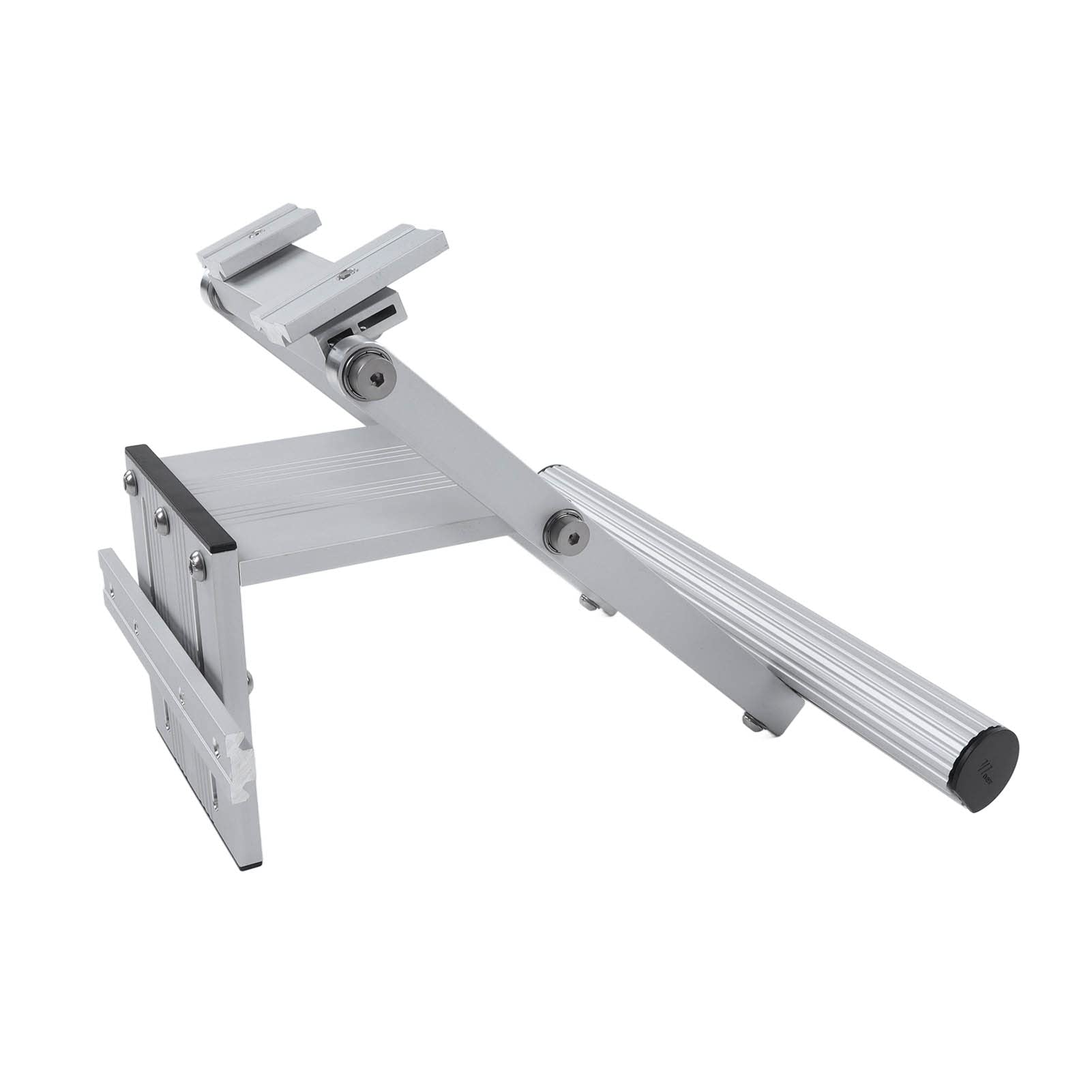 Riel de Guía de Elevación de Sierra Circular, Ajuste de Altura Sistema de Elevación de Riel de Guía de Aleación de Aluminio Accesorios de Carpintería para Corte de Paneles de Carpintería