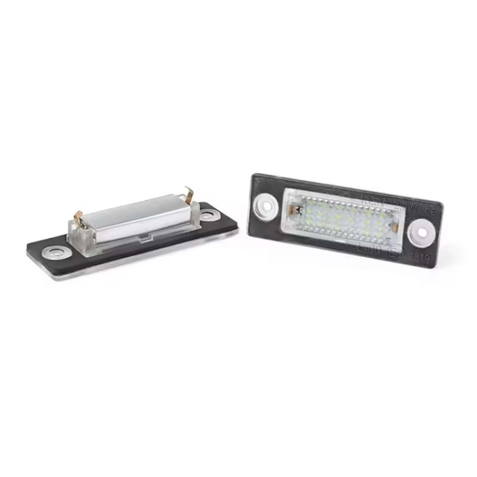 Iluminación Matricula Vehiculo Compatible Con VW Para Para Golf Para Passat, 2 Lámparas De Luz De Matrícula De 6500 K, Accesorios.