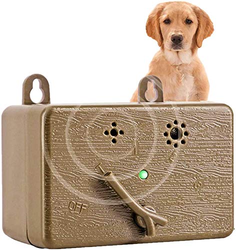 AHJDL Dog Bark Collar- Humane Anti Barking Training Collar - Vibration No Shock Dog Collar - Stop Barking Collar for Small Medium Large Dogs - Best No Barking Dog Collar