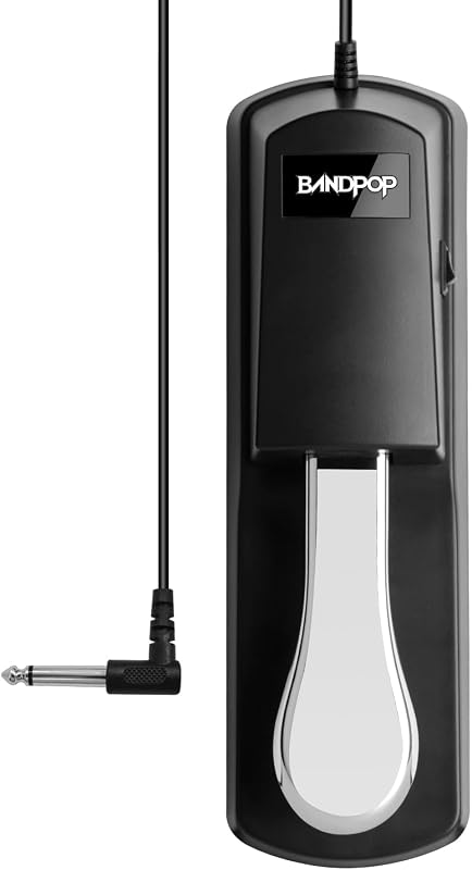 Universal Sustain Pedal for Keyboard, Digital Piano, Controllers