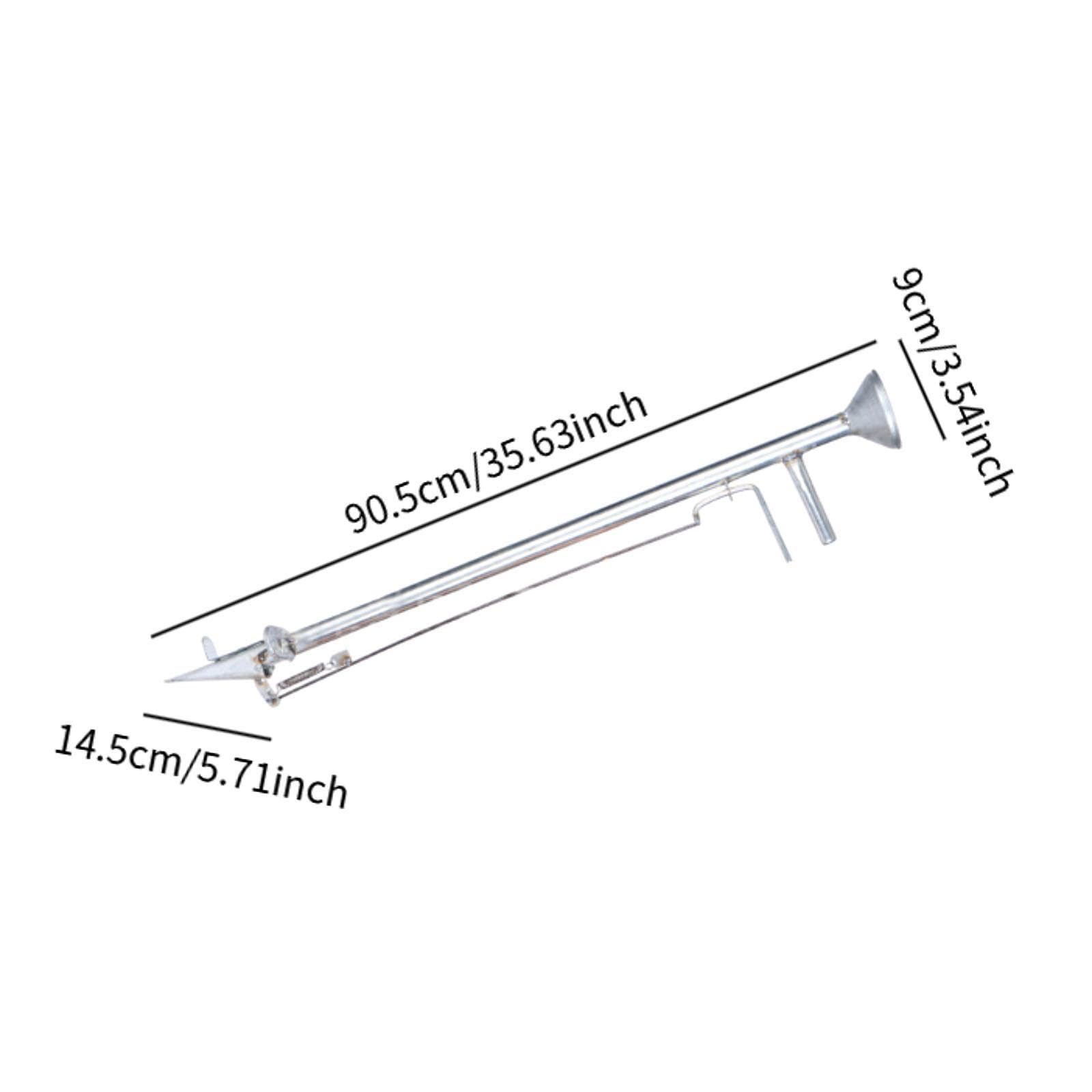Colcolo Grainer de semetteur à Main Starter Plantation du Dur Manuel Manuel du Jardin à Main pour Les Fleurs de pelouse épinards légumes, 90.5cmx9cm