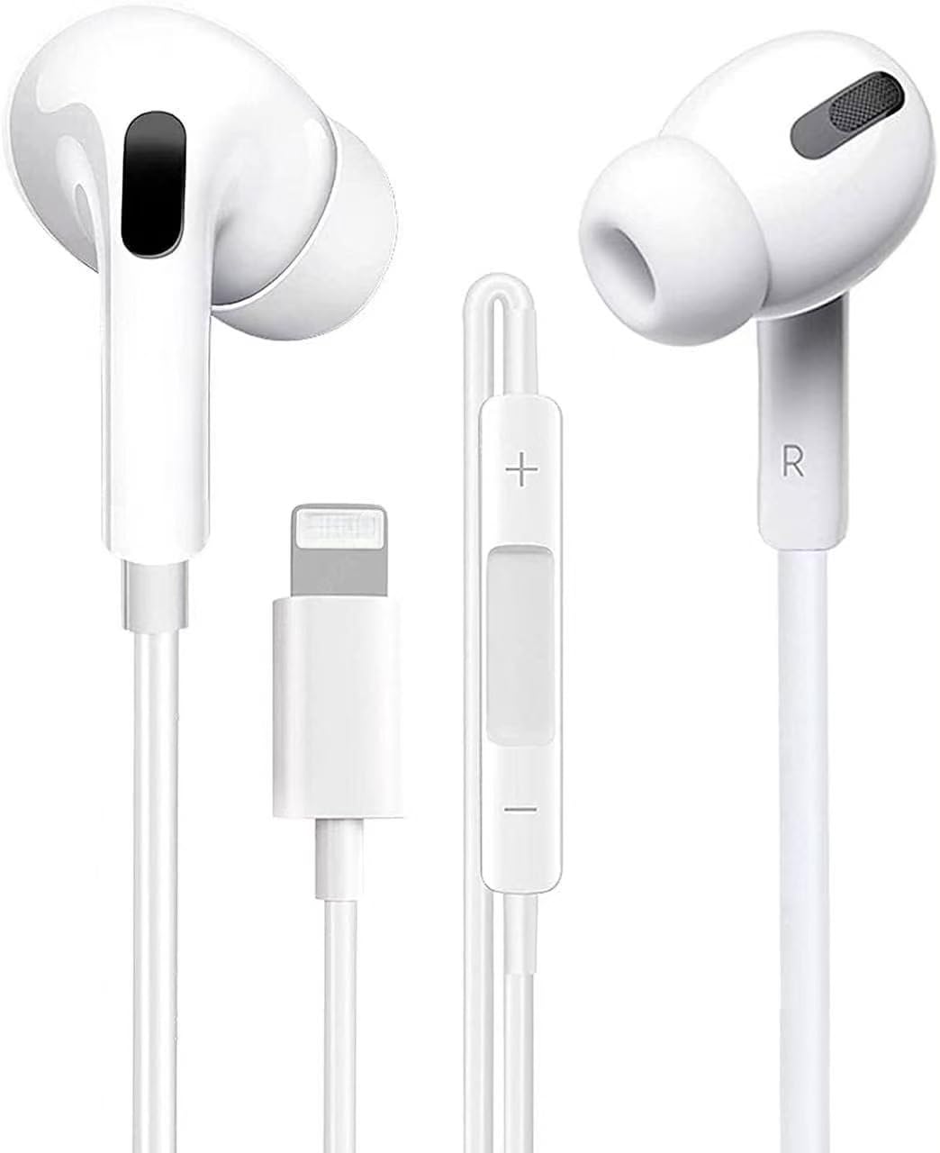 purnap Headphones for iPhone with Microphone and Volume Control - Earbuds for Music and Phone Calls, with iPhone 14/13/12/11 Pro Max/Xs Max/XR/X/7/8 Plus. (B0CHBPBGQ3) Amazon Price History, Amazon Price Tracker