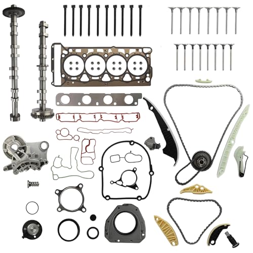 Timing Chain Kit & Camshaft & Cylinder Head Gasket Set Audi