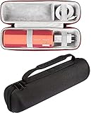Funda rígida de viaje para Ultimate Ears UE BOOM 2/UE BOOM 1portátil Bluetooth altavoz portátil, compatible con cargador de pared y cables EVA...