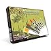 Produktbild The Army Painter  Mega Pinselset | 10 Pinsel | Kolinsky-Rotmarder, Toray Pinsel | Grundierung, Detail, Trockenbürsten, Gelände | Zubehör für Rollenspiel-, Wargames- und Tabletop Modell-Malerei