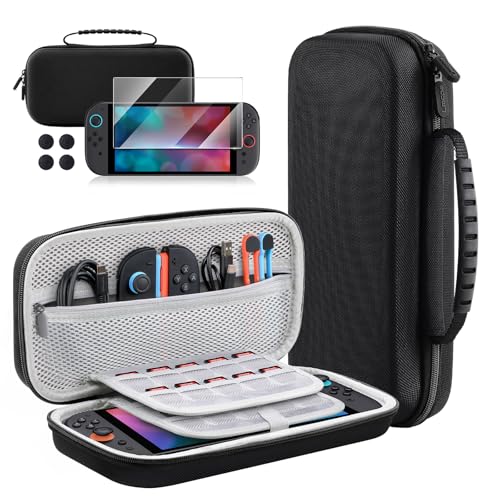 LMCPA KIT DE FUNDA PROTECTOR COMPATIBLE CON NINTENDO SWITCH 2 2025,ACCESORIOS NINTENDO SWITCH 2 INCLUYE ESTUCHE, PROTECTOR DE PANTALLA, CUBIERTA PROTECTORA TRANSPARENTE Y AGARRE PARA EL PULGAR.
Lmcpa Kit de Funda Protector Compatible con Nintendo Switch 2 2025,Accesorios Nintendo Switch 2 I...