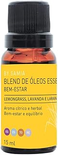 By Samia Blend Óleos Bem Estar 15 Ml Multicor