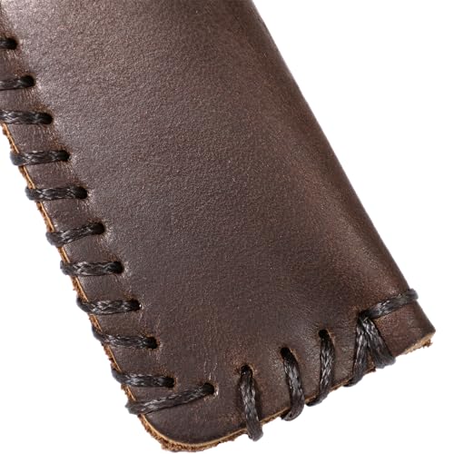 Dk86 MTFM2 Handmade Genuine Leather Double Pen Case Fountain Pen Sleeve Holder Pouch Cover Vintage  thumb #3