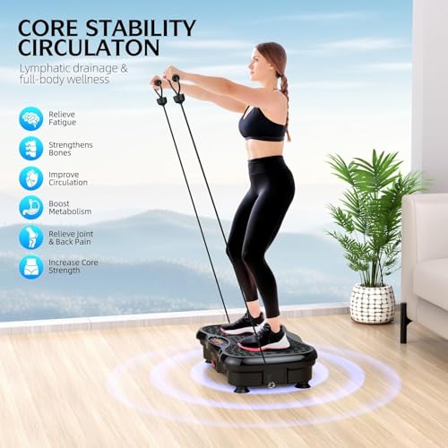 GMCXAX Single-Motor Vibration Plate with Acupressure Surface — view 5