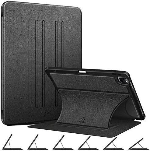 Fintie Magnetic Stand Case for iPad Pro 11-inch (4th / 3rd Generation) 2022/2021 - Multiple Angles Shockproof Soft TPU Cover w/Pencil Holder, Also Fit iPad Pro 11" 2nd /1st Gen, Black