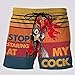 Hilyo Stop Staring at My Cook Chicken Beach Short, Men's Casual Drawstring Elastic Waist Summer Beach Shorts Swim Shorts - Cock Printed Beachwear Swim Trouser Short Pants Funny Shorts (Yellow, M)