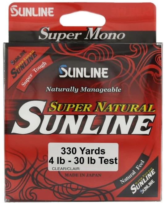 Sunline Super Natural Monofilament Fishing Line