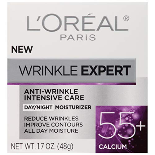 L'Oreal - Skincare L'Oreal Paris Wrinkle Expert 55+ Anti-Aging Face Moisturizer with Calcium, Non-Greasy, Suitable for Sensitive Skin 1.7 fl. oz