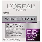 L'Oreal Paris Wrinkle Expert 55+ Anti-Aging Face Moisturizer with Calcium, Non-Greasy, Suitable for Sensitive Skin 1.7 fl. oz - Image 2