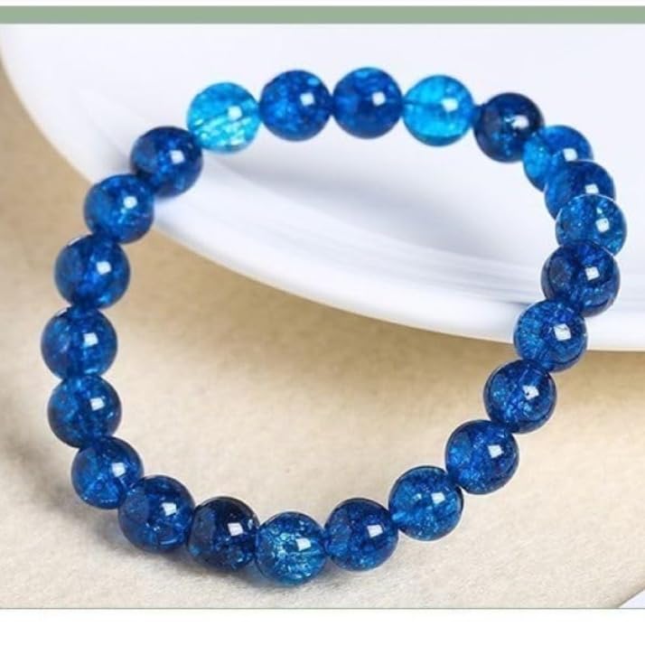 Bracciale Con Pietre Naturali Chakra UEUC | Perle Di Quarzo 8 Mm | Unisex, Fatto A Mano, Elasticizzato - 3
