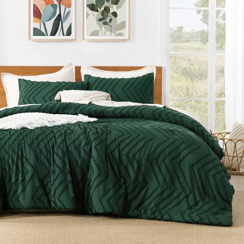 Litanika C TUFTED EMERALD K Comforter King Size Set Dark Emerald Green thumb #5