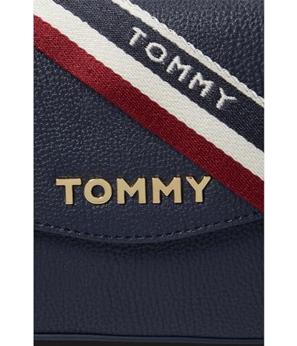 Image of Tommy Hilfiger Reese II Flap Envelope Crossbody Pebble PVC