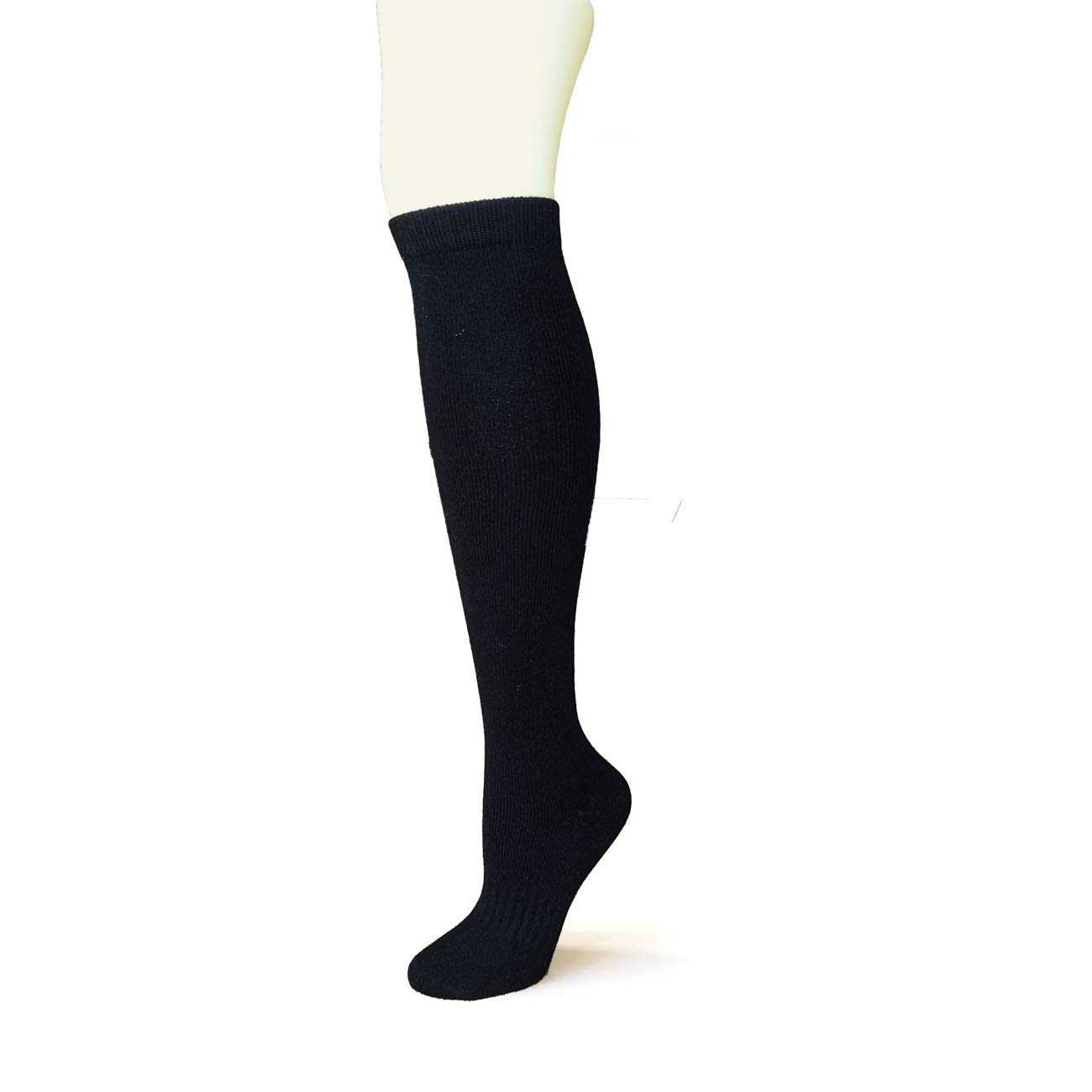 Pure Cashmere Knee High Women Men Unisex Socks, Ideal for Skiing and Casual Wear, Made in Inner Mongolian