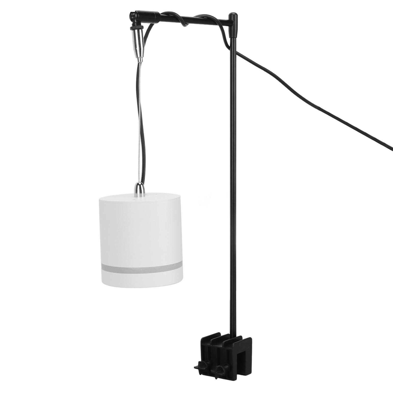 Haofy Lámpara LED para Acuario de Alto Brillo, Ajustable para Crecimiento de Plantas Acuáticas en Peceras, Aleación de Aluminio, 1 Unidad