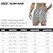 MIER Men's Workout Running Shorts Quick Dry Active 5 Inches Shorts with Pockets, Lightweight and Breathable, Light Grey, M