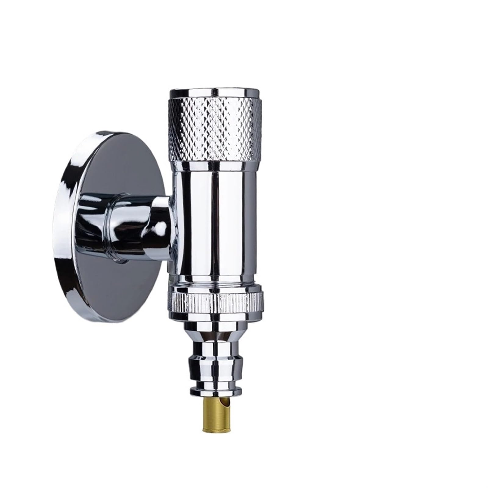 Valve d'angle machine à laver anti-inondation avec arrêt d'eau automatique chromé
