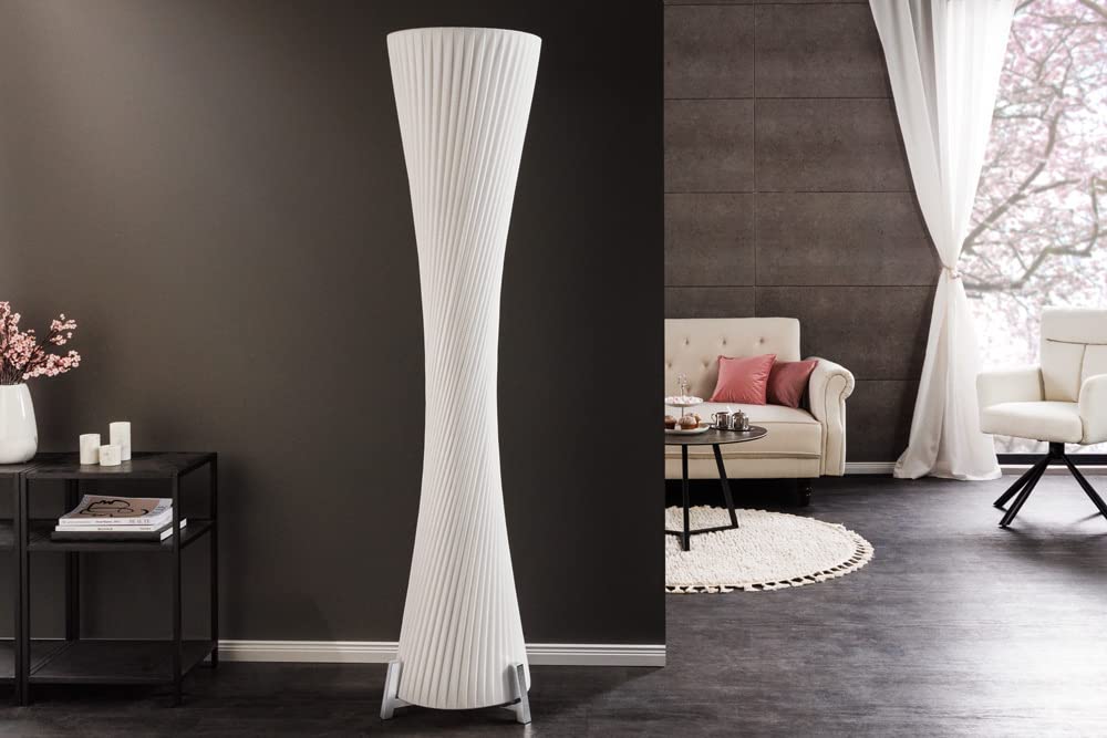 Riess Ambiente Stehlampe Paris X 180cm weiß Stehleuchte Lampe Leuchte
