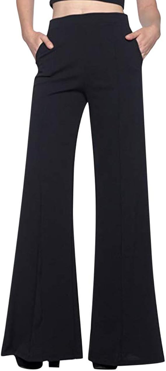Waist Trousers Palazzo Pants 