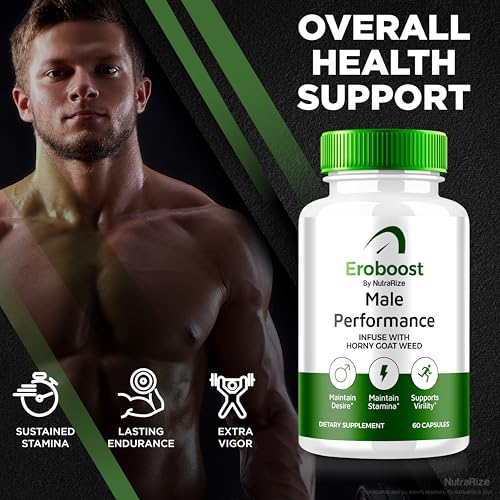 Image of (2 Pack) Eroboost Supplement for Men, Eroboost Male Supplement, Daily Nutrition to Support Peak Performance and Overall Wellness, Official Ero Boost Formula Reviews (120 Capsules)