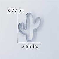 Vista 2 de LILIAO Cortador de galletas de cactus de 3.8 pulgadas, acero inoxidable