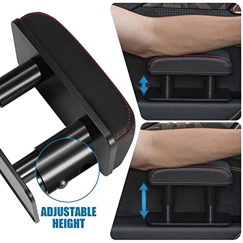 Paffenery Armrest Support Elbow For Car, Armrest Support Left Elbow Cushion Armrest Extender, Adjustable Height Comfort Armrest Pad Black #TOP3