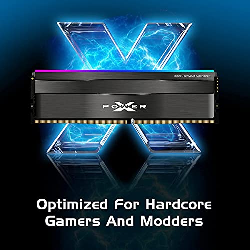 Image of SP Silicon Power Silicon Power XPOWER Zenith RGB DDR4 16GB (8GBx2) 3200MHz PC4-25600 CL16 1.35V 288-Pin UDIMM Gaming Desktop PC Computer RAM Memory Module SP016GXLZU320BDD