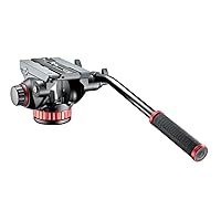 Manfrotto 502AH Testa Video Fluida in Alluminio con Base Piatta