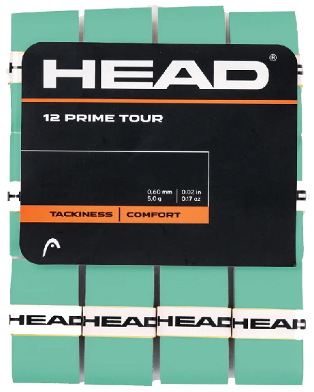 HEAD Prime Tour Overgrip 12 Pack Celeste