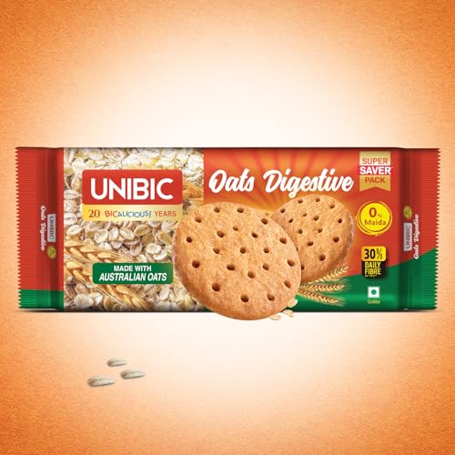 Image of Unibic Foods Oat's Digestive Cookies, 600 g