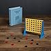 Connect Four Vintage Bookshelf Edition - 4 in a Row Game by WS Game Company, Fabric-Wrapped Book Box Display, Classic Strategy Tabletop Games for 2 Players, Ages 6+