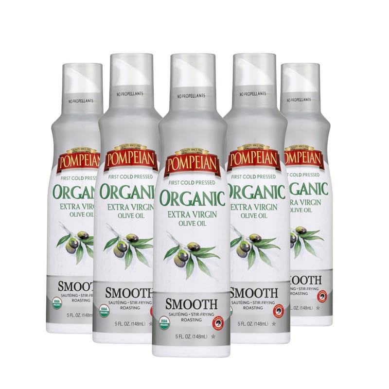 Pompeian Smooth Organic EVOO Spray