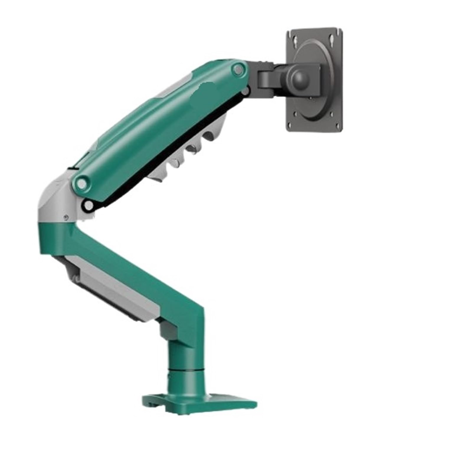 Ikpgbzxm One Color Computer Monitor Bracket Robotic Arm, No-Drill Heightening Cantilever Frame F80(F80-Xk|Olivegreen)