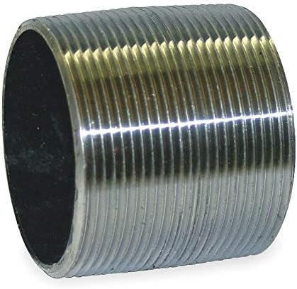 2 NPT Threaded Black Close Pipe Nipple Schedule 80