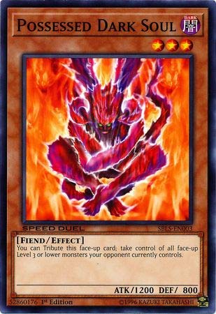 dark souls yugioh deck Amazon.com: Yu-Gi-Oh! - Possessed Dark Soul - SBLS-EN003 - Common - 1st  Edition - Speed Duel Decks