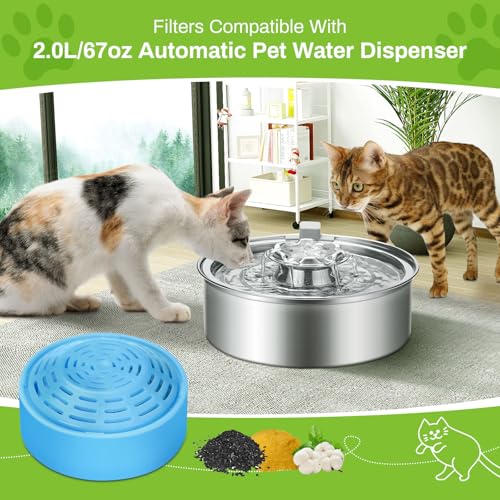 Filtro para Fuente de Agua para Gatos, 8 Unidades miniatura 2